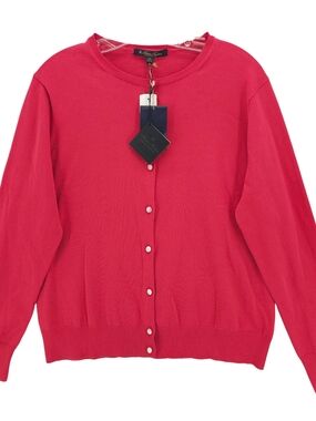 NWT BROOKS BROTHERS 100% Supima Cotton Cardigan Women's XL